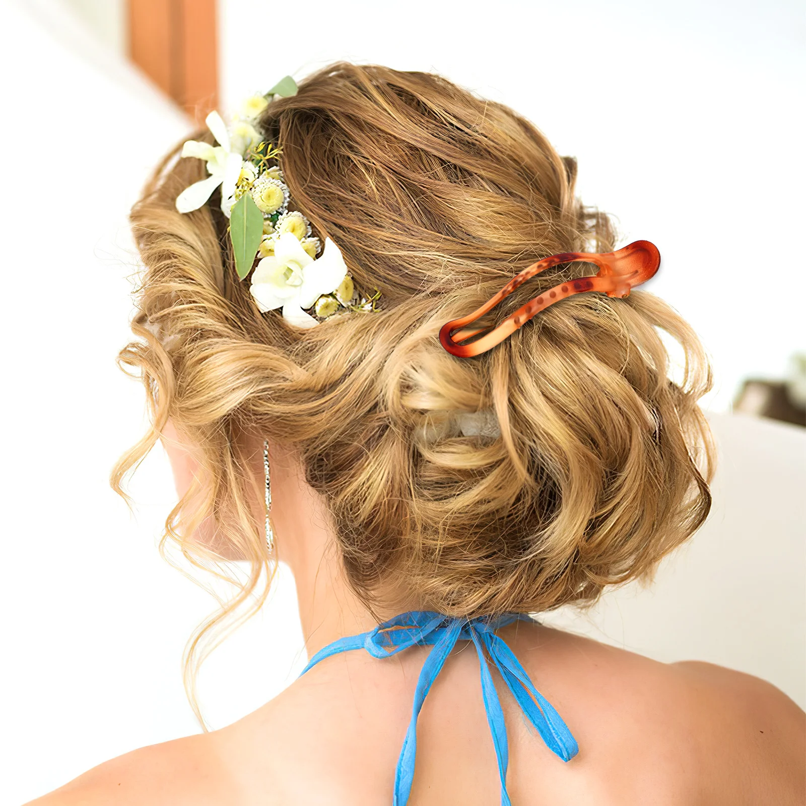 

6 шт., набор зажимов для волос, большие длинные зажимы, прочная ручка, акриловые зажимы для макияжа, ретро-дизайн, аксессуары для волос для женщин и девочек