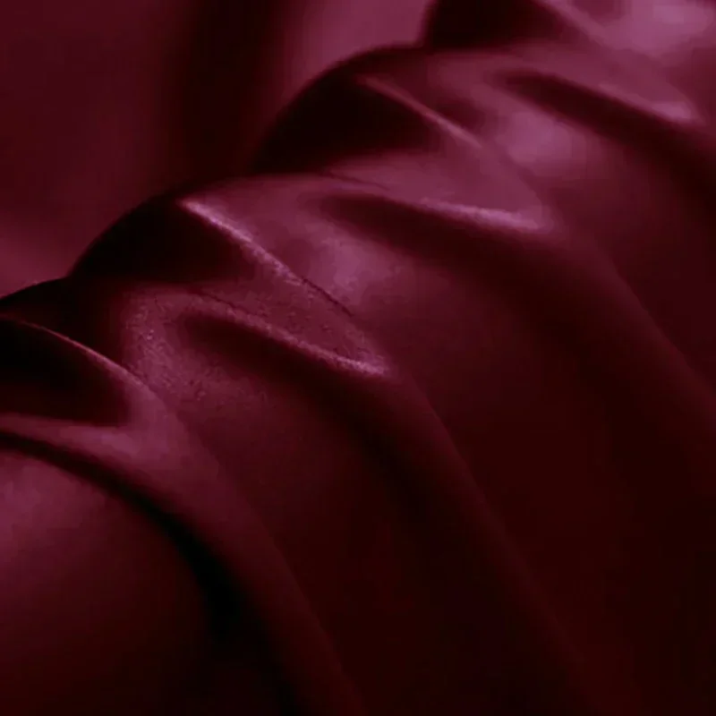 100% Mulberry Pure Silk Crepe Satin Plain Fabric for Dress High Quality Cloth Diy Sewing for Cheongsam Free Shipping Summer New