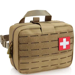 Portable Tactical First Aid Kit Medical Bag For Hiking Travel Home Emergency Treatment Case Survival Tools EDC Pouch