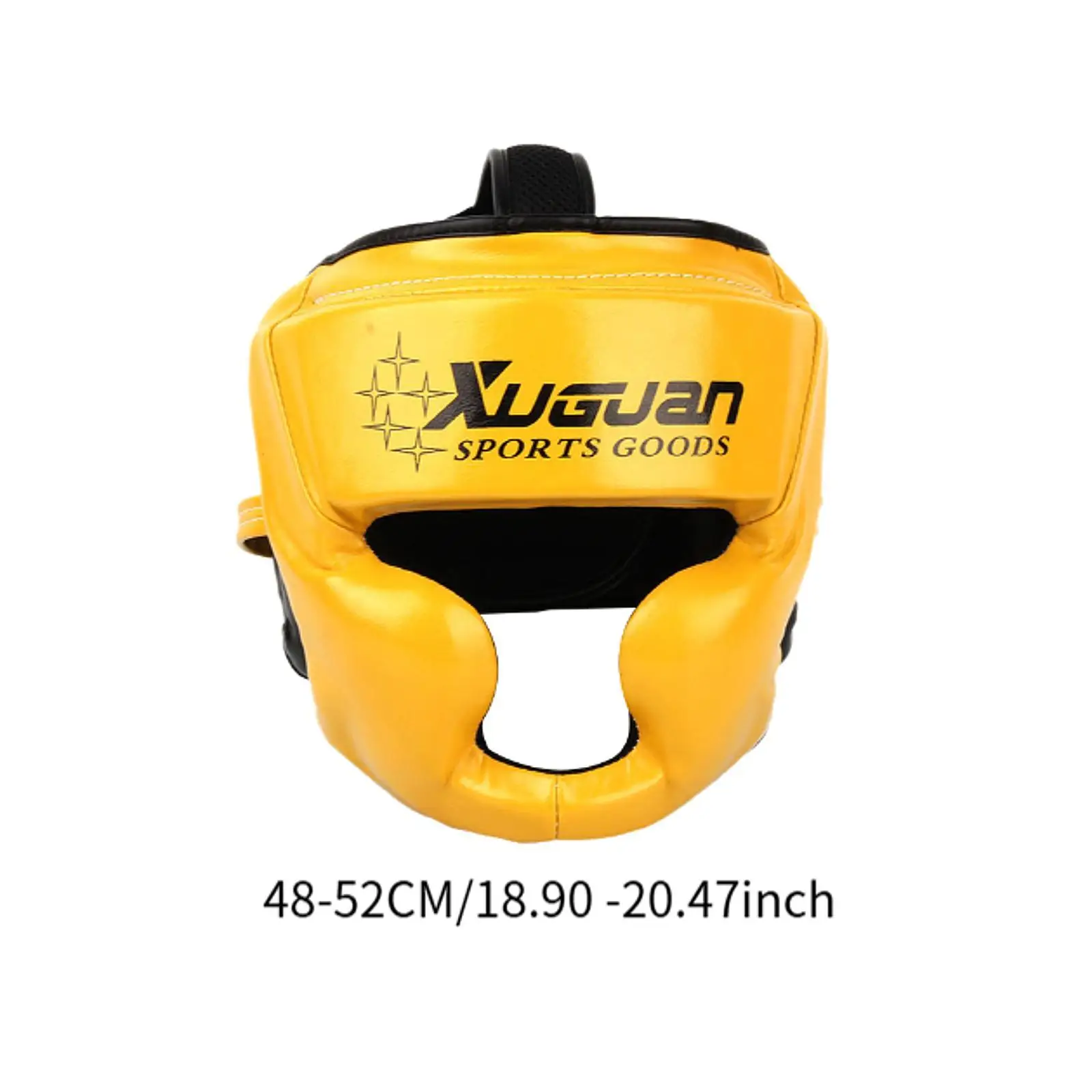 Breathable Boxing Helmet High Density Sponge Protective Head Gear Full Coverage Adjustable for Fighting Sports