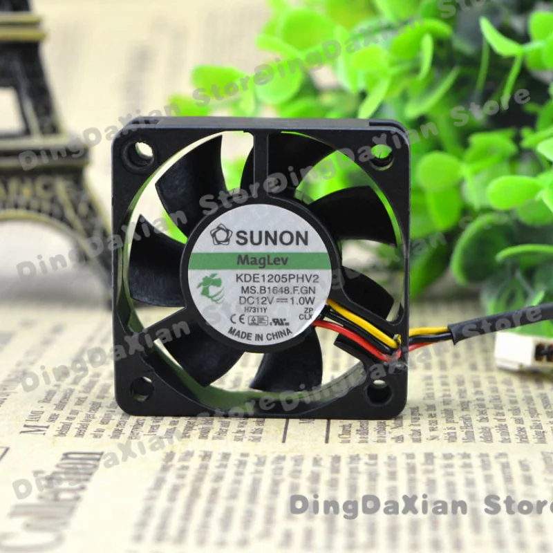 D For SUNON Maglev KDE1205PHV2 50x50x15mm Cooler Cooling Fan DC 12V 1.0W 3Pin