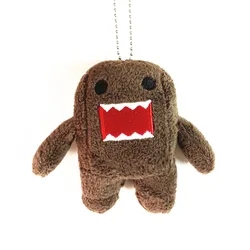 New Kawaii Cute Domo Kun Plush Key chains Kids Girls Stuffed Toys Small Pendant For Children 11CM