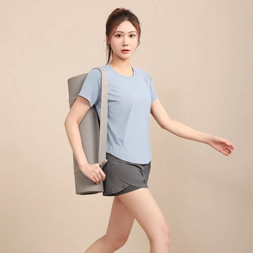 

Short-Sleeved Professional Running Colothes Quick-Drying Material Breathable Fabric Yoga Clothes Comfortable Fit Lightweight
