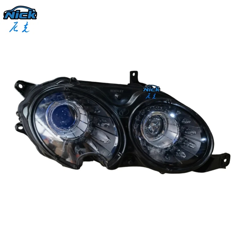 

For Bentley Flying Spur Black Headlight 2013-2017 Bentley Original Xenon Headlamp GT Bentayga Car Light LED DRL