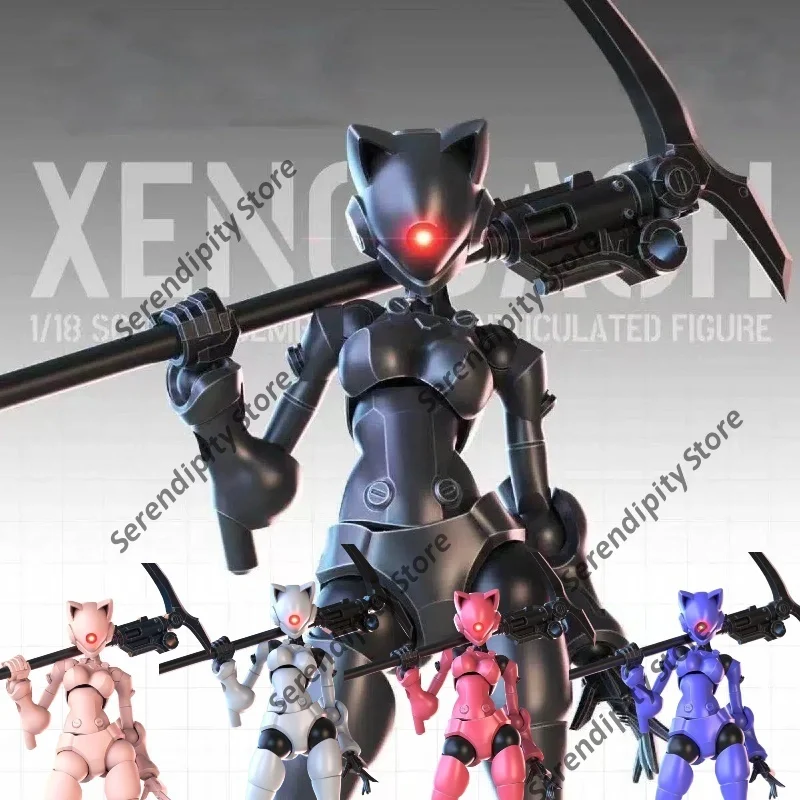 

New 3MIN PROJECT A Swift Female Mutant Assembly Model Toy 3.75inch Super Movable Humanoid Body Strong Attack Alien Assembly Toy