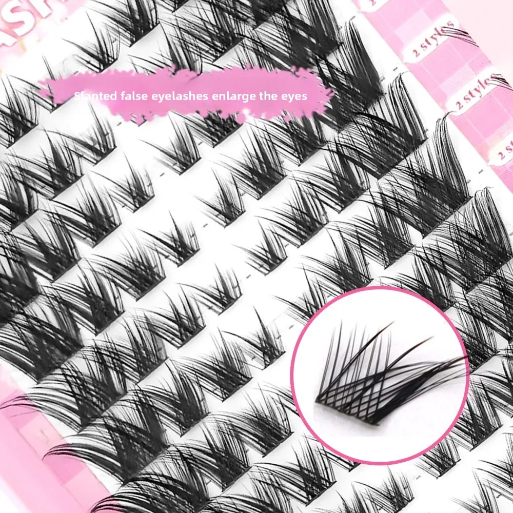 Natural Look False Eyelashes 3D Effect Black C Curl Manga Lashes Eyelash Extension Dramatic Anime Lashes for Daily Makeup