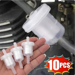 10PCS Oil Filter Car Motorcycle Carburetor Oil Pipe Filter Cup Liquid Fuel Filter Suitable for Off-road Vehicles