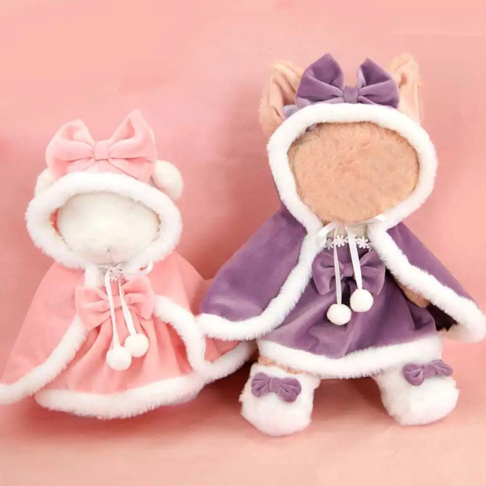 

30cm Plush Toys Dolls Accessories Clothes Set Pink Cute Dolls Accessories Clothes