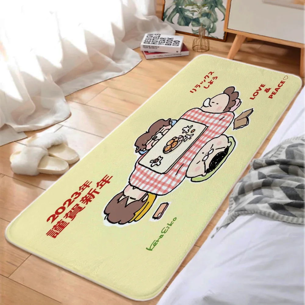 ATASHIn'CHI Kitchen Foot Mat for Hallway on the Floor Mats for Entrance Door Mat Outdoor Rug Things to the Room Decoration Items