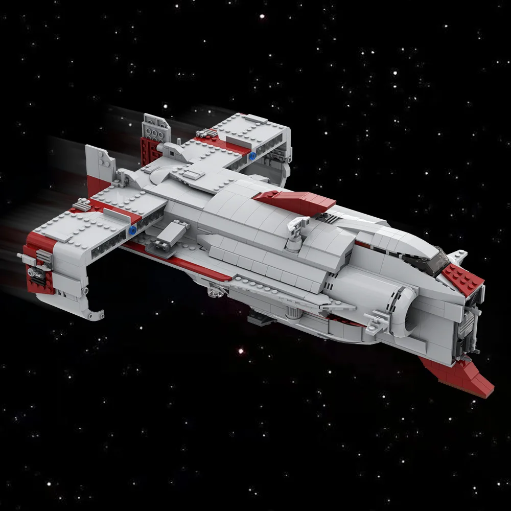 MOC ポランズ輸送航空機ビルディングブロックモデルハイテク宇宙船戦闘機レンガ組み立ておもちゃ子供のためのギフト