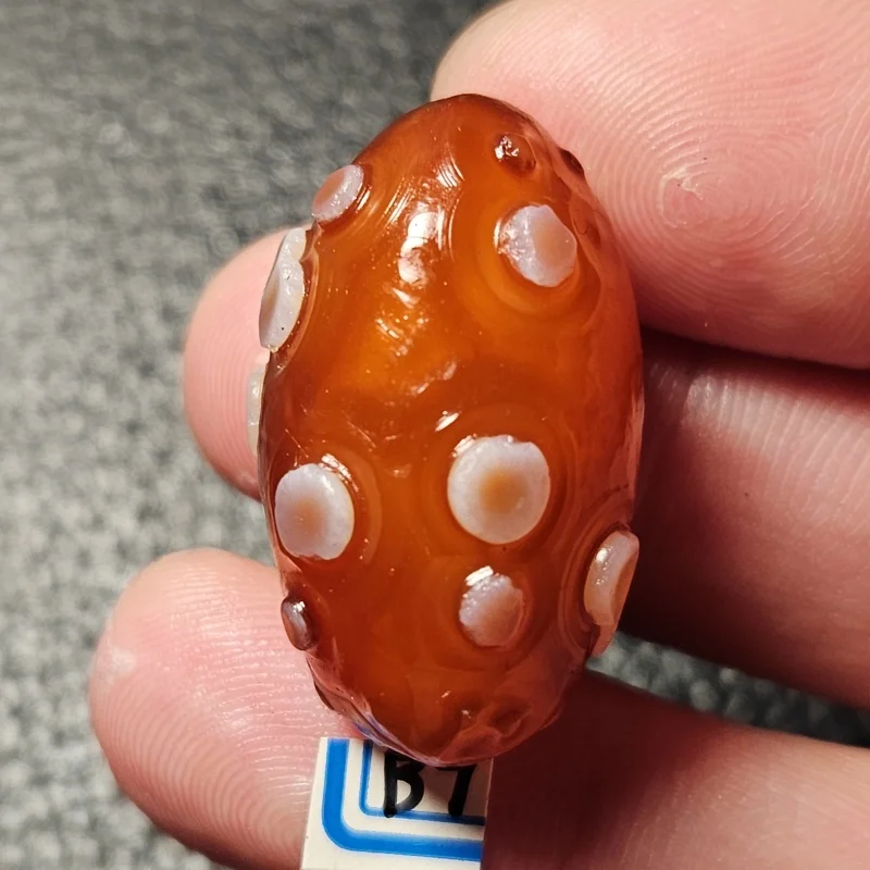 Natural Alashan Gobi agate Rock Eye Stone Energy Crystal Healing