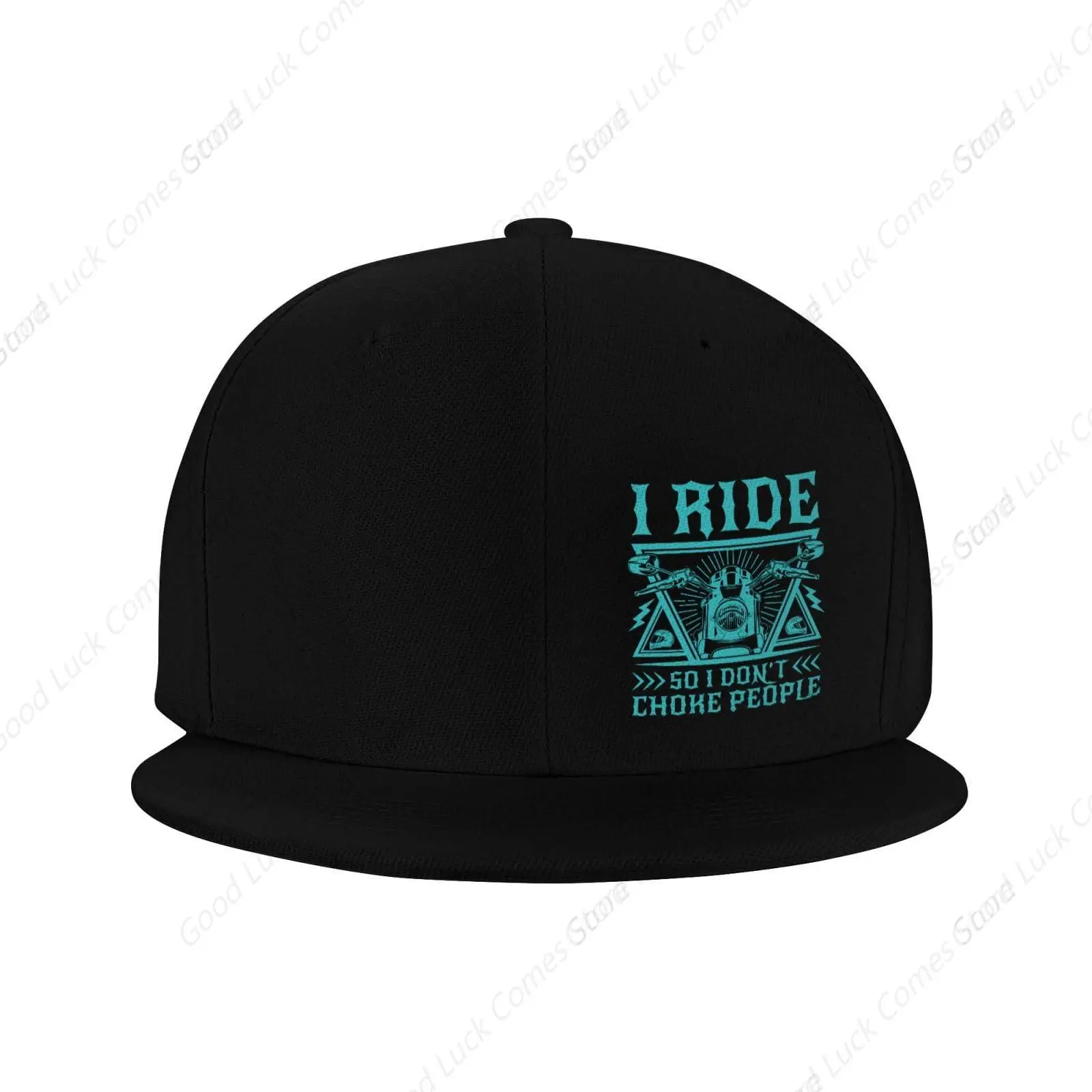 I Ride So I Don't Choke People Snapback Hat Men Woman Baseball Cap Flat Bill Brim Trucker Dad Hats