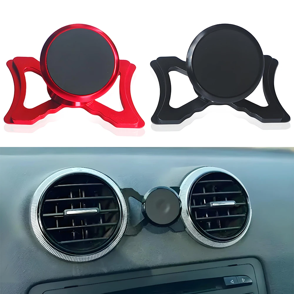 Car Phone Holder For Audi A3 S3 RS3 8P Air Vent Mount Car Styling Bracket GPS Magnet Stand Rotatable Support Mobile Accessories