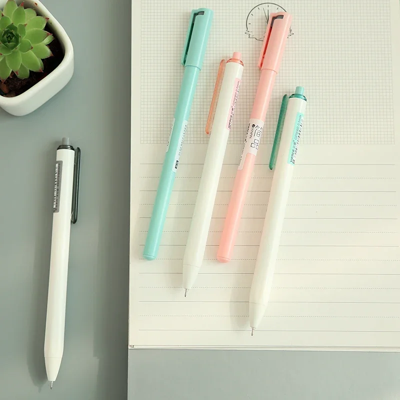 

5 шт. WUMEI 0,5 мм гелевая ручка, канцелярские принадлежности, обучающая офисная ручка для подписи, черная ручка