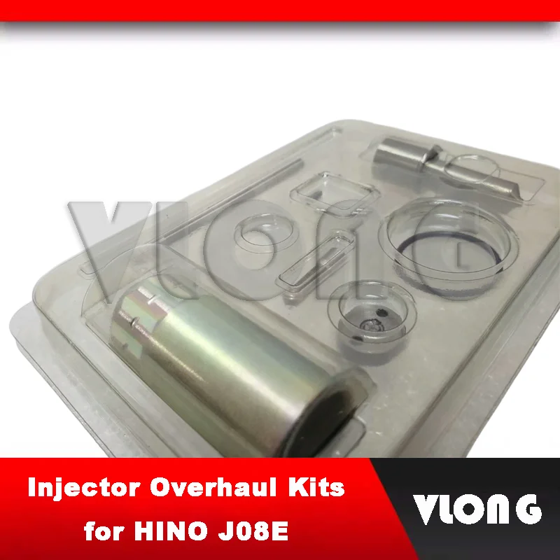 

Injector Overhaul Kits For Hino 500 J08E Repair Parts 095000-6590 095000-6592 095000-6593 095000-6594 23670-E0320 23670-E0010