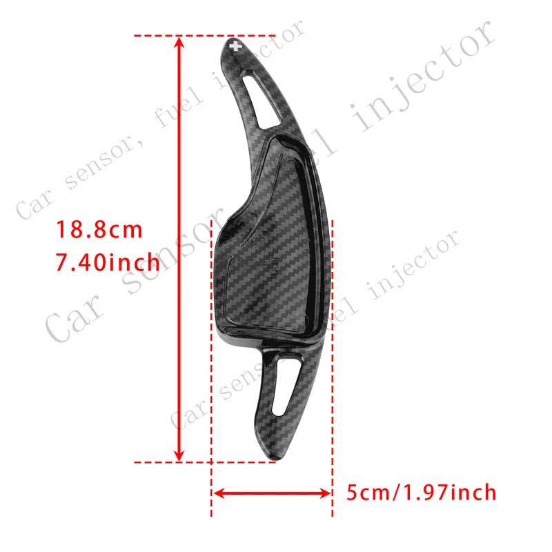 Q+ Steering Wheel Paddle Shifter Extensions For Chevrolet C7 Corvette Camaro 14-23.