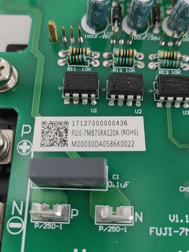 وحدة عاكس مكيف الهواء المركزي الجديدة ME-POWER-75A FUJI-7MBP75RA120(IR341).D.1-1 FUJI-7MB75RA120.D.2