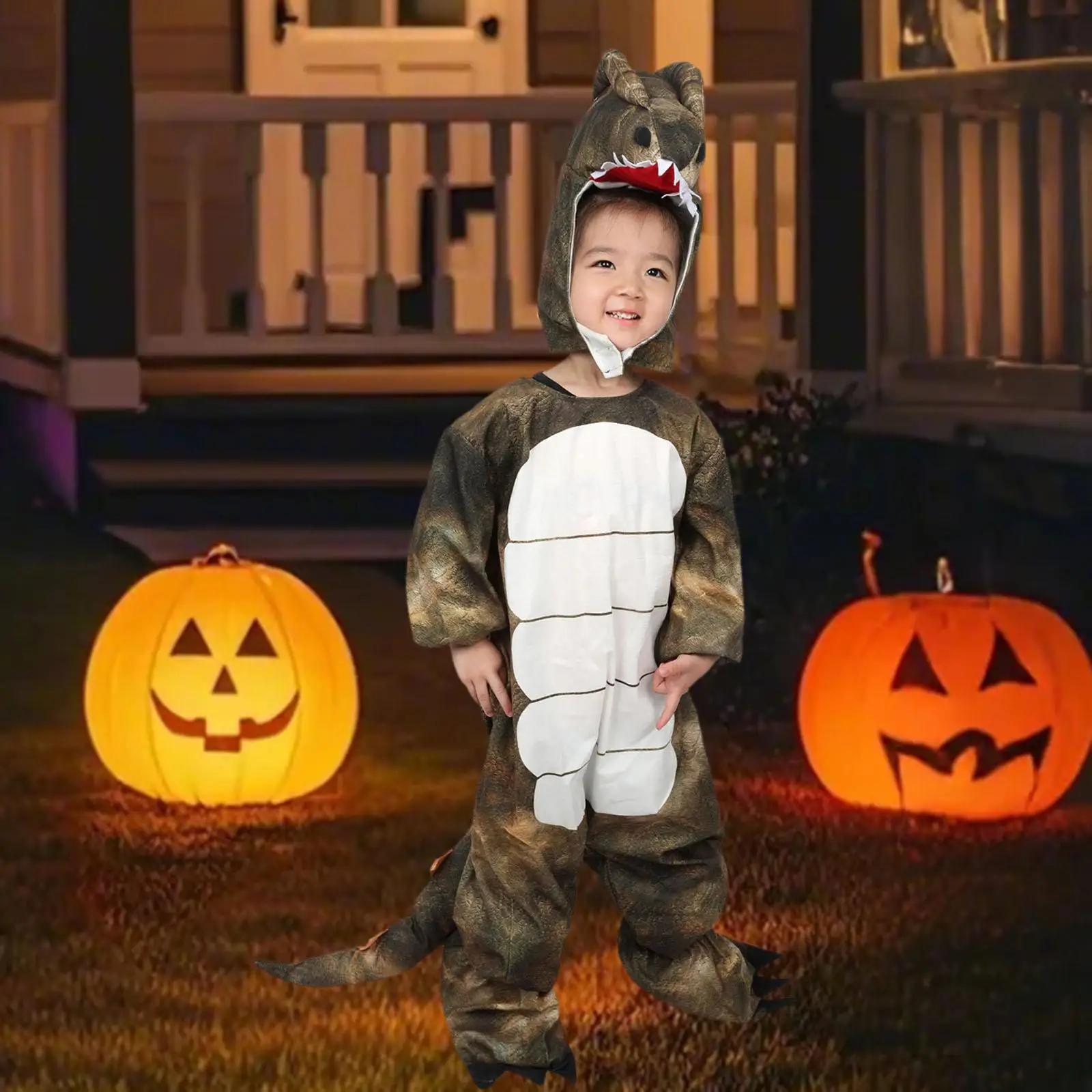 Kids Dinosaur Costume Creative T Rex Costume Dressing up Comfortable Halloween