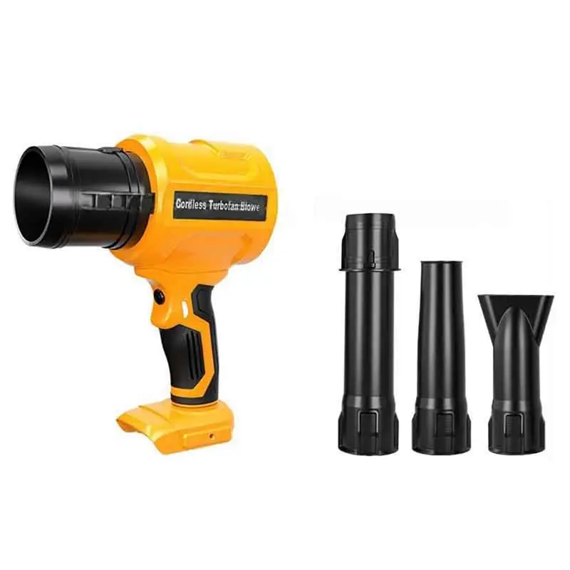 

B89B-Cordless Turbofan Blower 40000RPM Jet Fan Air Blower For 20V Battery For Lawn Care Patio Cleaning Dust Removal