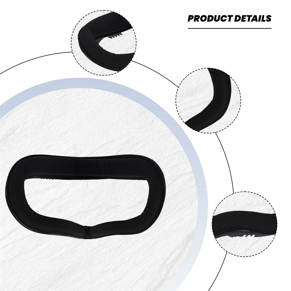 Breathable Sweatproof Interface Bracket Replacement Parts Soft Cushion VR Pad for