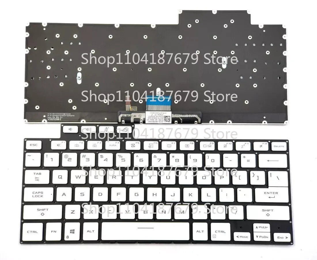 1pcs for Asus Zephyrus G15 GA503Q GA503QR GA503QS M16 GU603H Keyboard US Backlit