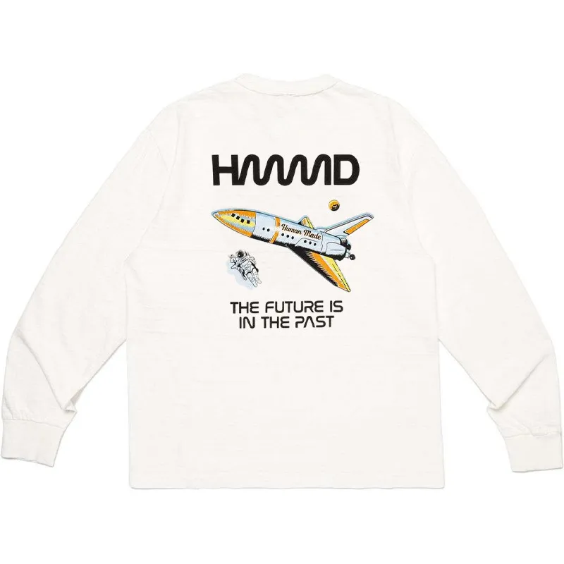 Human Made 2026 AW Space Graphic Long Sleeve T Shirt Crewneck Unisex
