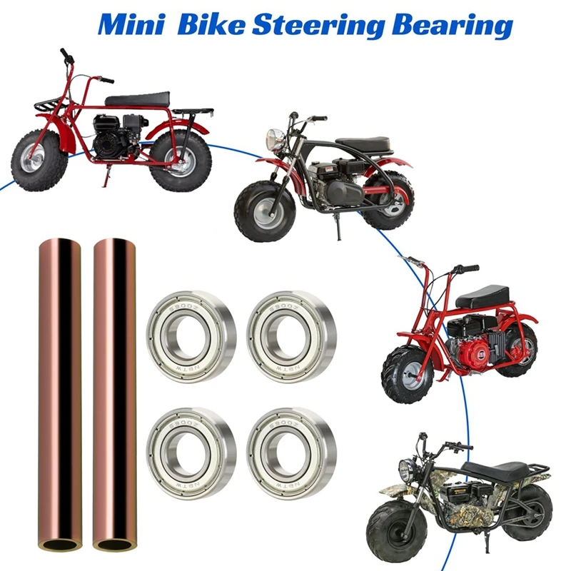 Mini Bike Steering Bearing Kit For Coleman CT200U BT200X CT200U-EX CT100U CC100X RT200 RT100 Predator