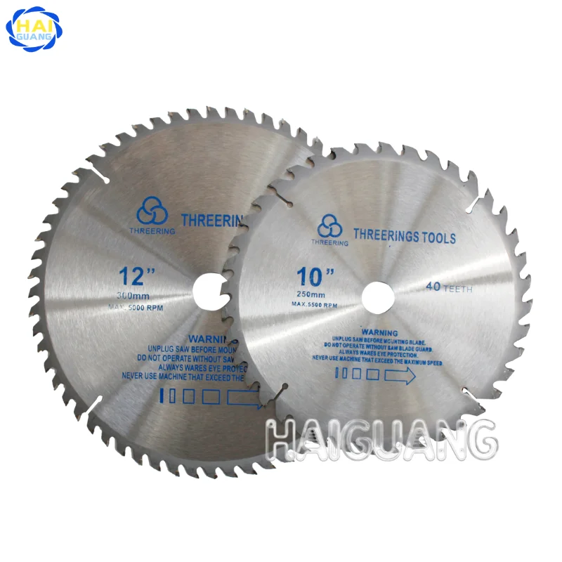 Imagem -02 - High Velocidade Steel Circular Saw Blade Carbide Cutter Head Profissional para Corte de Madeira Ferramentas de Carpintaria 10 in 12 in