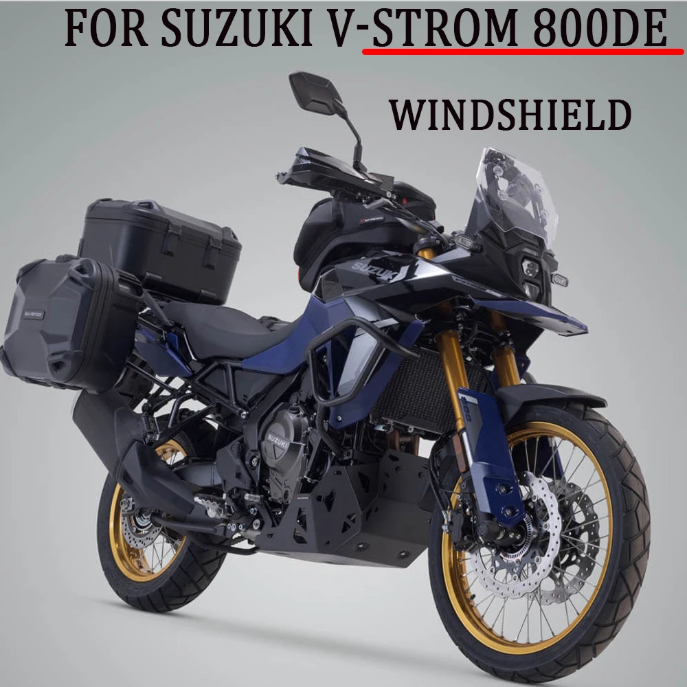 For SUZUKI V-STROM 800DE DL800DE Sports Front Windshield Acrylic Deflector 800DE Accessories 2024 Motorcycle Heightened Windshie