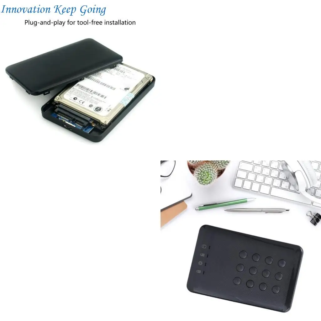 

E65C 2.5" USB3.0 Enclosure Mobile Hard Drive Case for SSD External Storage