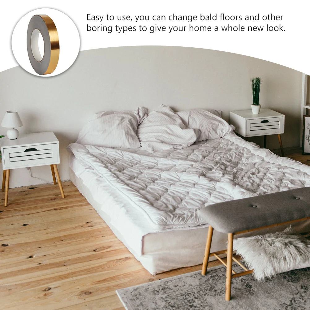 

1 Roll Tile Seam Filler Sticker Waterproof Self Adhesive Tile Gap Tape Floor Wall Seal Tape Decorative Seam Stickers