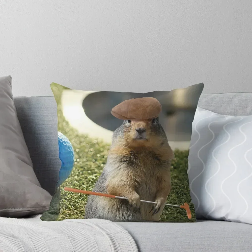 

Gopher Golf Putt Putt Throw Pillow Christmas Pillow Cases christmas ornaments 2025 Christmas Covers For Cushions New year pillow