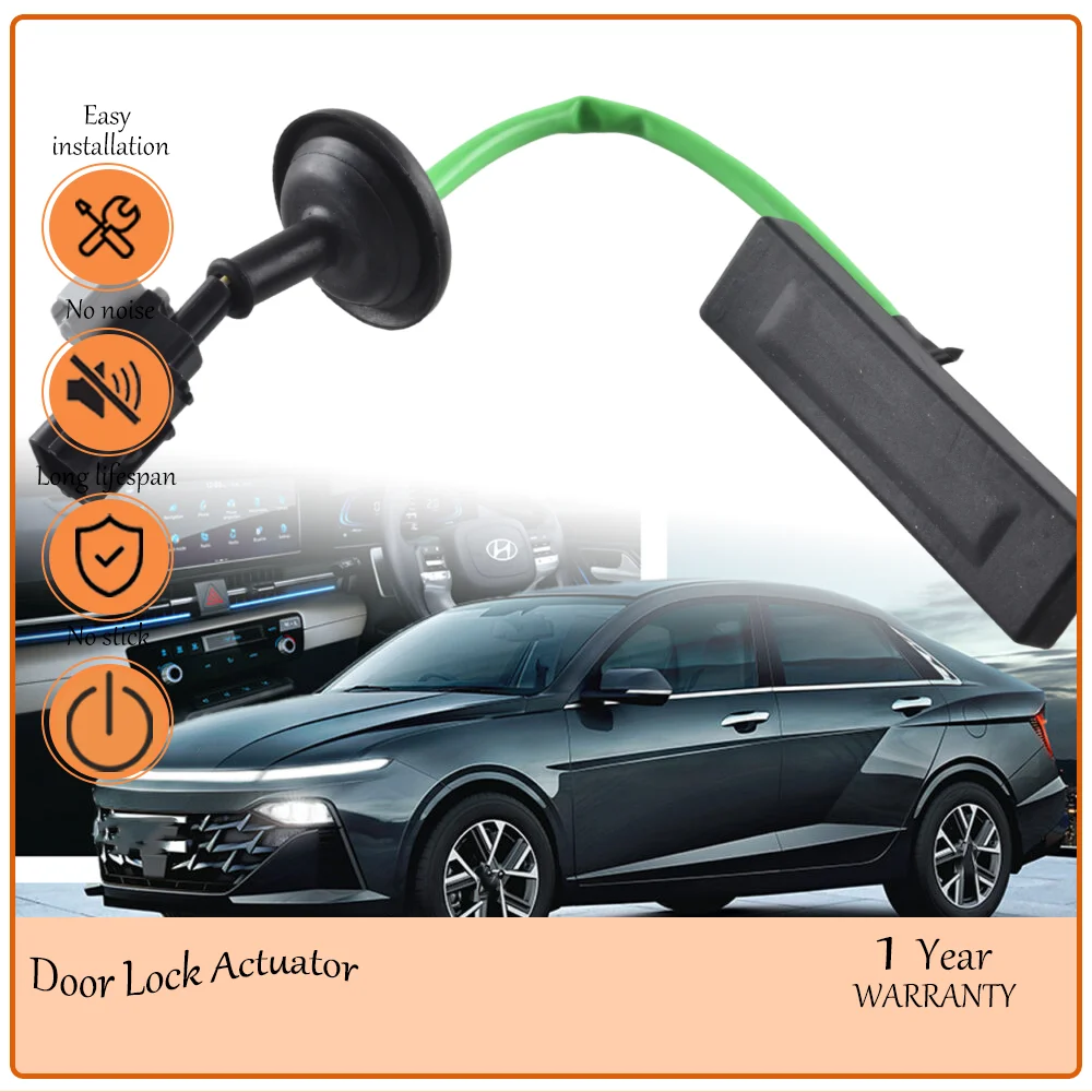 

2Pin Tailgate Release Control Button,Fit Kia Morning Hyundai Accent Verna 2017-2023, Black Plastic, OEM 81260-G6000,81260G6000