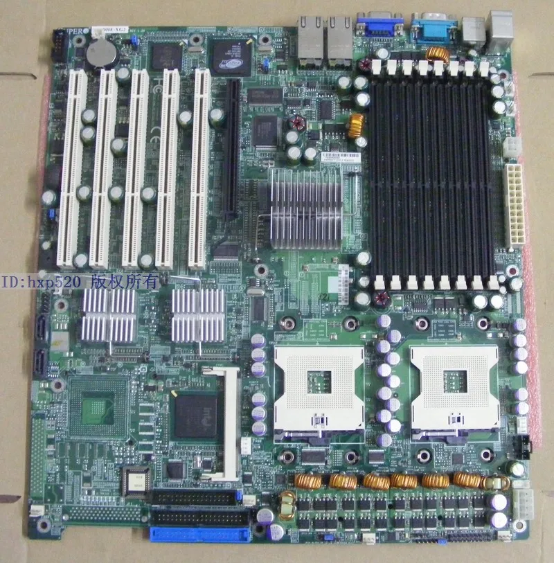 Ultra micro X6DHE-XG2 E7520 chip 800 external frequency server workstation motherboard DDR2