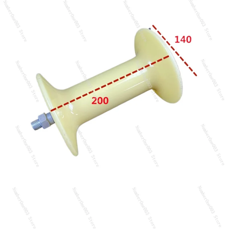 Cable Pay-off Pulley, Corner Straight Running, Wellhead Nozzle Bridge, Flat Plate Seat And Hang Pulley, Nylon Power