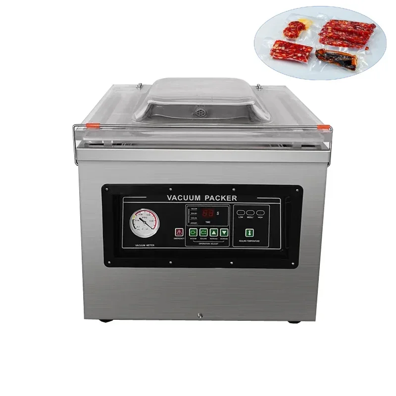 Rice Brick Vacuum Sealer Packing Machine househol Commercial Grain Cereal Bean Nuts Snack Food Vacuum Packaging Machine