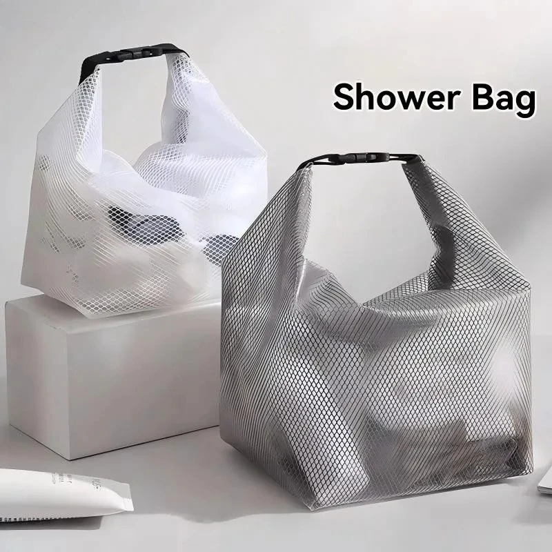 Homefish Waterproof Storage Bag, Fitness Clothing, Swimming Bathroom, Large Capacity Drawstring, Outdoor Toiletries Bag