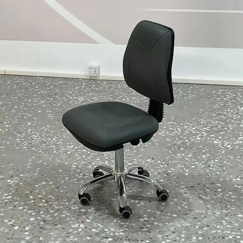 Saddle Stool for Dentist Adjustable Surgical Chair with Wheels for Beauty and Work Professionals