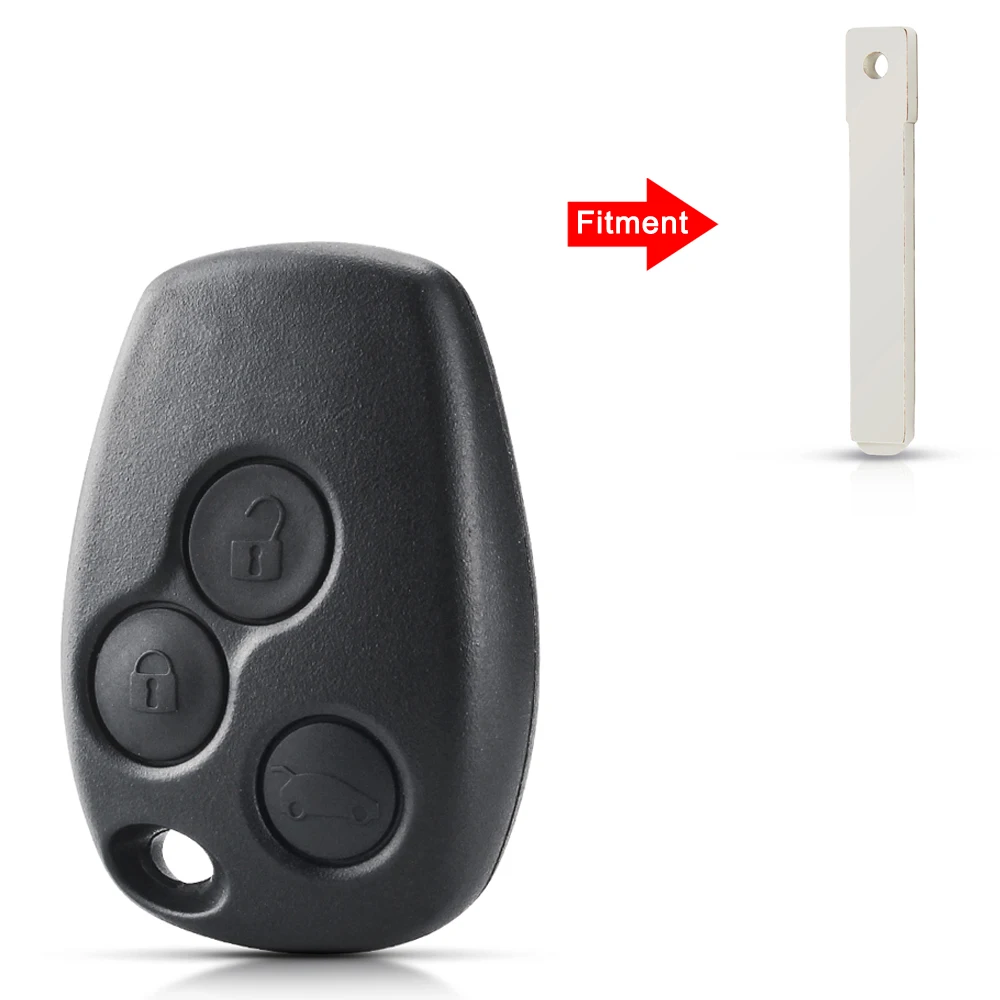 KEYYOU Für Renault Dacia Modus Clio 3 Twingo Kangoo Duster Fluence Für NISSAN ALMERA Fob 2/3 Taste Schlüssel Shell remote Fall Abdeckung