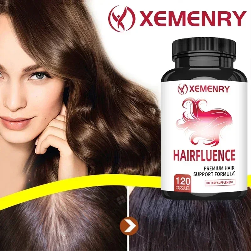 Hair Growth - with Biotin, Keratin - Oral Nutrients for Hair Growth, Making Hair Longer, Stronger, and Healthier