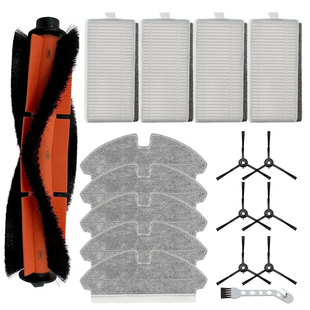 

Main Side Brush Filter Mop Cloth Kit For ROPO Slim / For Kewbily DL30 Pro Vacuum Cleaning Tools Home Appliance Parts