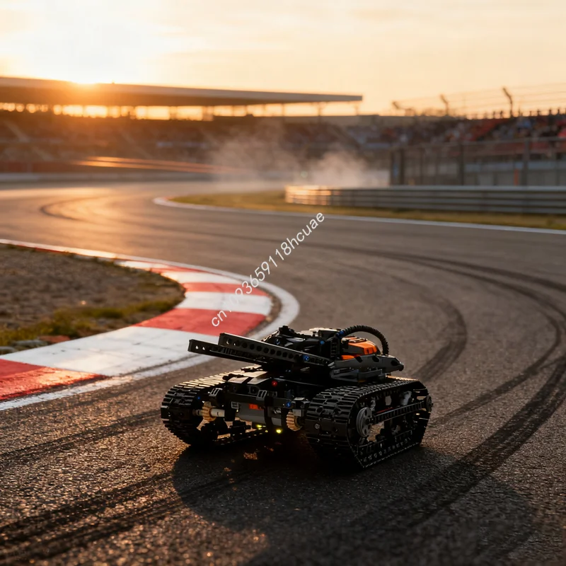 429pcs MOC SciFi Tank Sabertooth Technical Model Building Blocks Architecture DIY Christmas Gifts Idea Education Brick Toys Kids