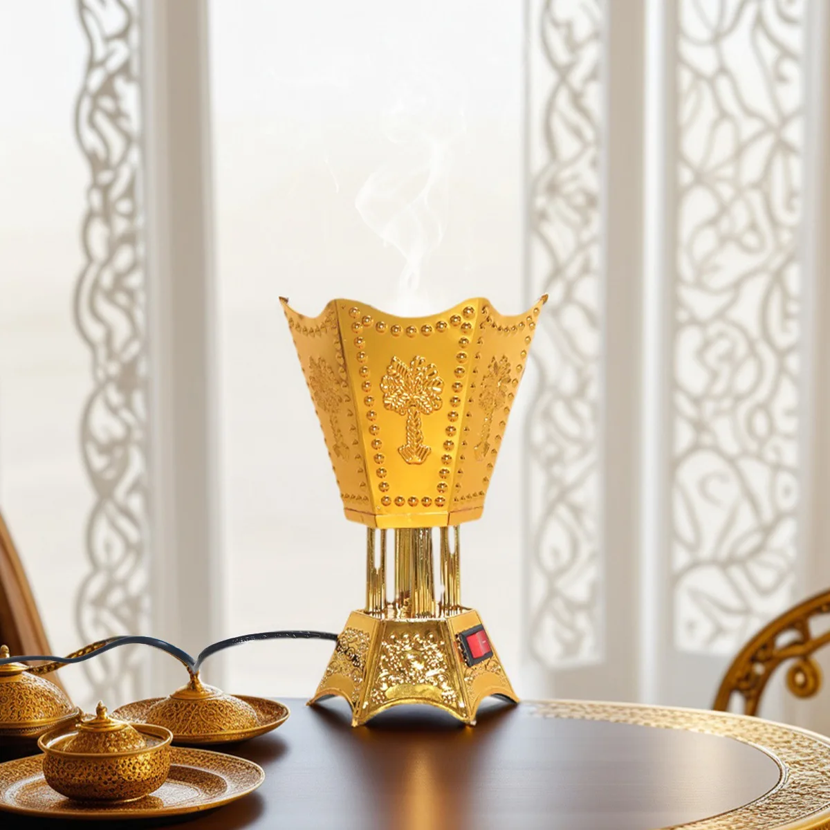 Exclusive for export factory plug-in Arabic incense burner