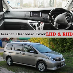 Dashboard Dash Mat Cover Leather Pad Sunshade Anti-UV Carpet Car Accessories For Toyota Isis Platana cvt m1 m15w 2004 2005-2014