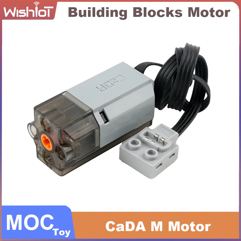 

CaDA Technical Motor Parts Building Blocks Upgrade M Motor Remote Controller Car Model Power Mechanical Compatible with Legoeds