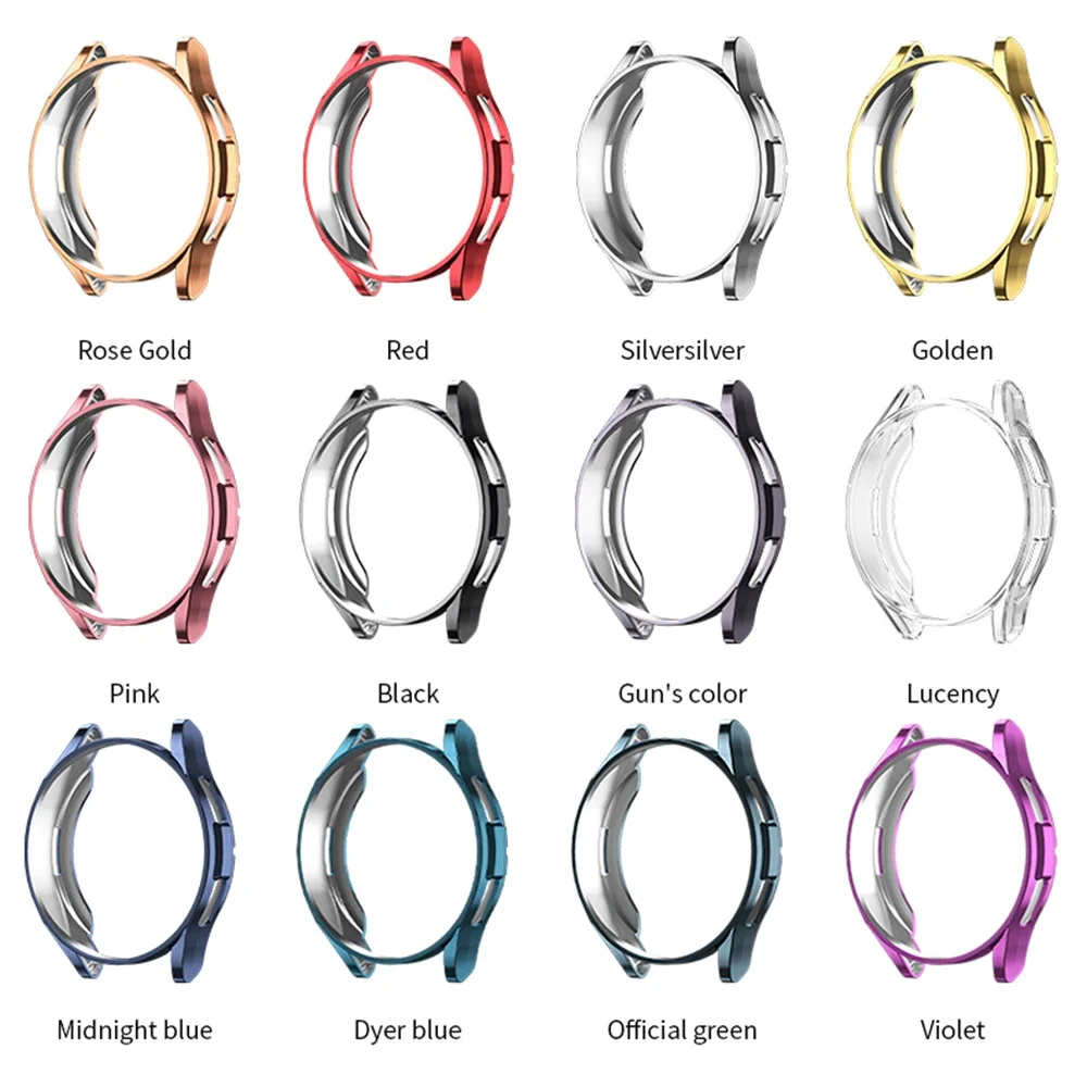 Чехол для Samsung Galaxy Watch 6 43 мм 47 мм, защита экрана из ТПУ, бампер для Galaxy Watch 6 Classic Galaxy Watch 5 40 мм 44 мм, чехол