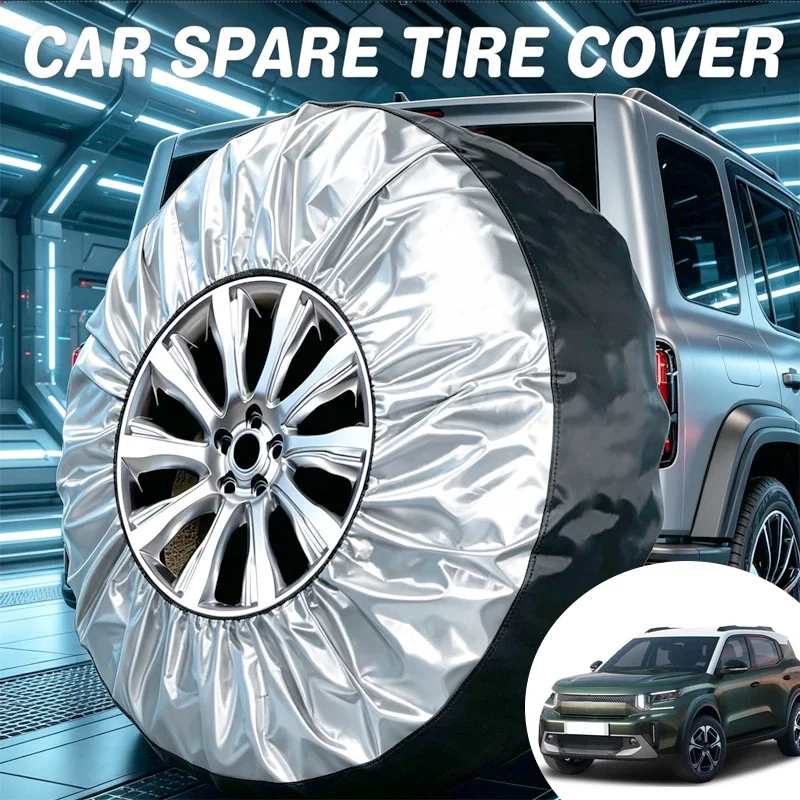 

For Citroen C3 C4 C4L C5 C6 Berlingo Jumpy Picasso DS3 DS4 DS5 4PCS Car Tire Cover Spare Wheel Dustproof Protector