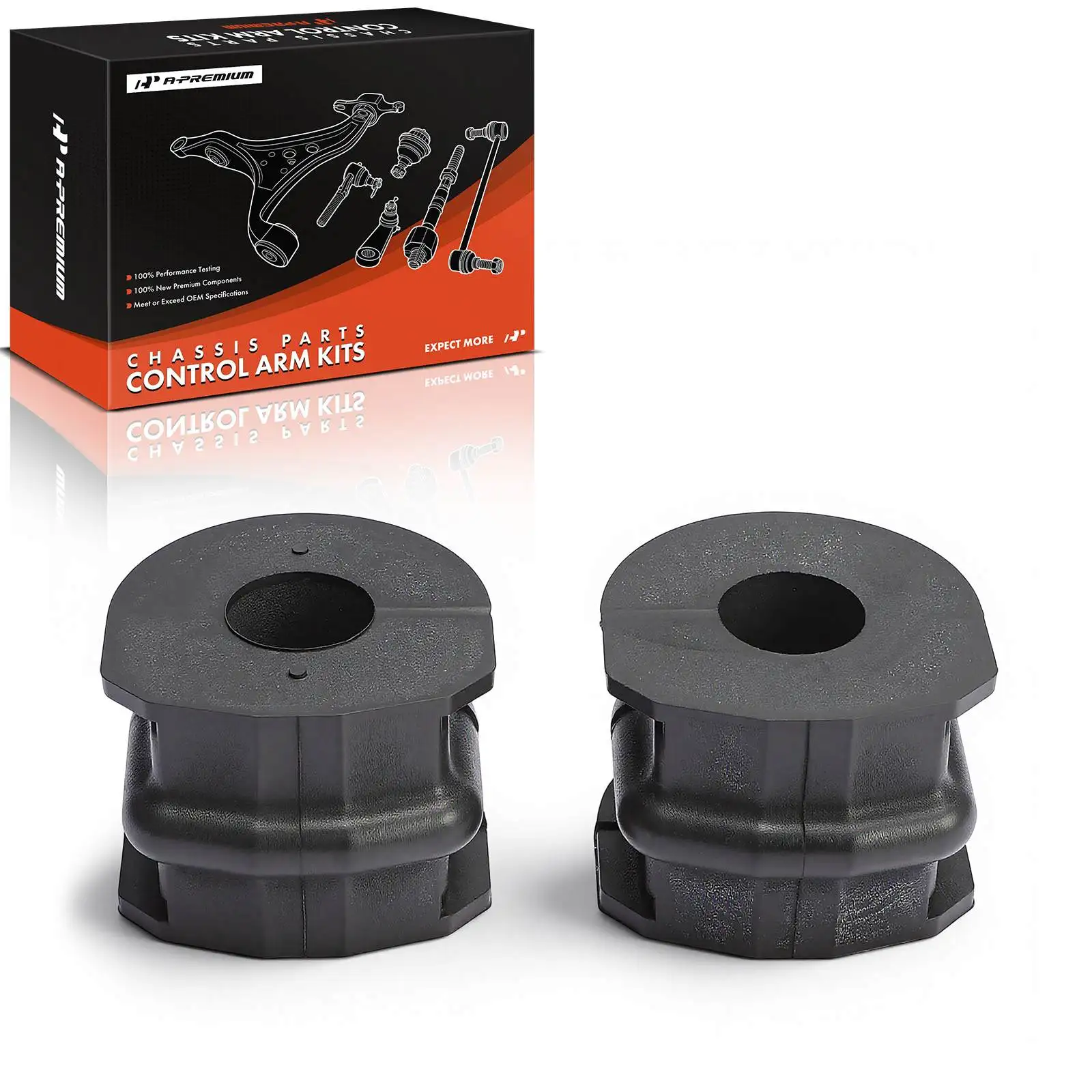 A-Premium 2x Rear To Frame Stabilizer Bar Bushing for Nissan Rogue 2008-2013 Qashqai Rogue Sport 2017-2019 Rogue Select