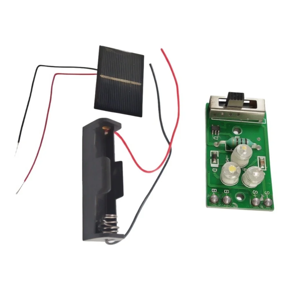Efficient for solar Jar Light Control Board Designed for 1.2V Battery and 2V Panel Integration in Glass Containers