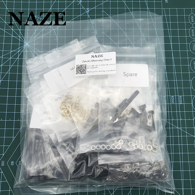 NAZE ZeroG Mercury One.1 Upgrade Fasteners Kit For Creality Ender 5(Pro) /Ender 5 Plus Upgrade Full set of screws T-nut
